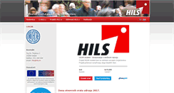 Desktop Screenshot of hils.hr